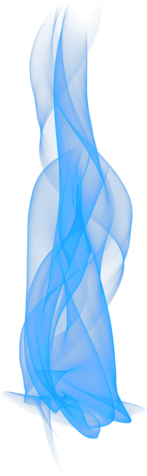 Light Blue Fire Flame